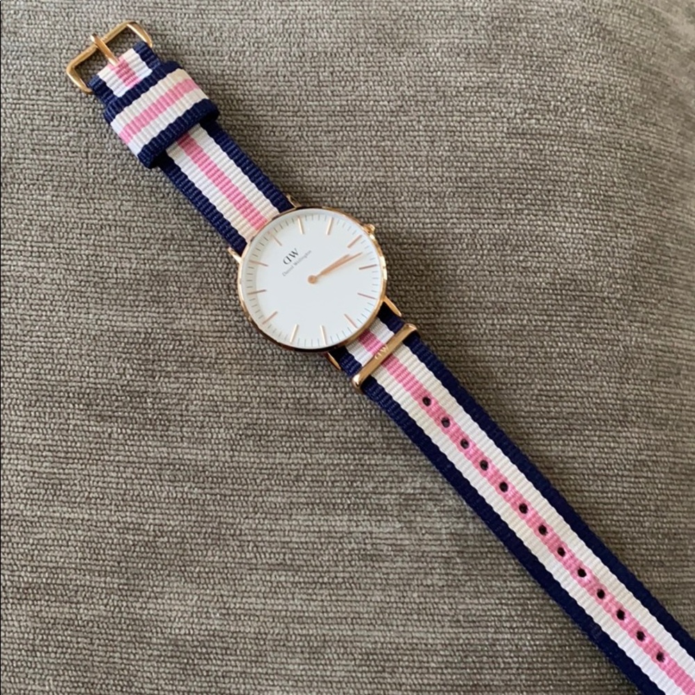 Daniel Wellington rose finish watch